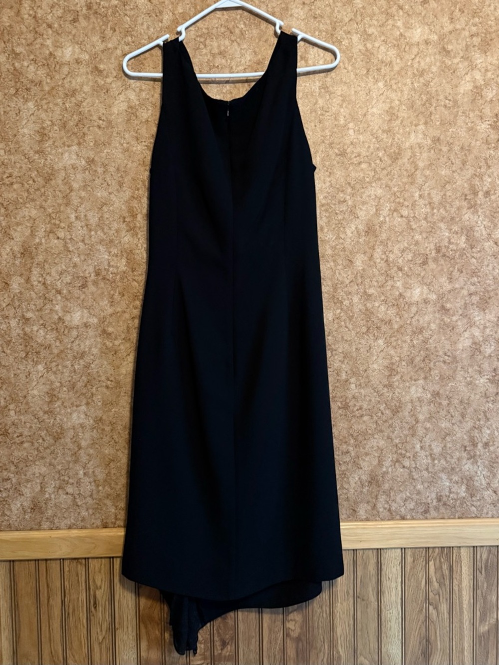 Jones New York Black Asymmetrical Draped Dress - Picture 3 of 4